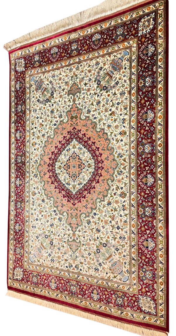 GHOM Silk Iran 150x100cm by master Dana - Image 2