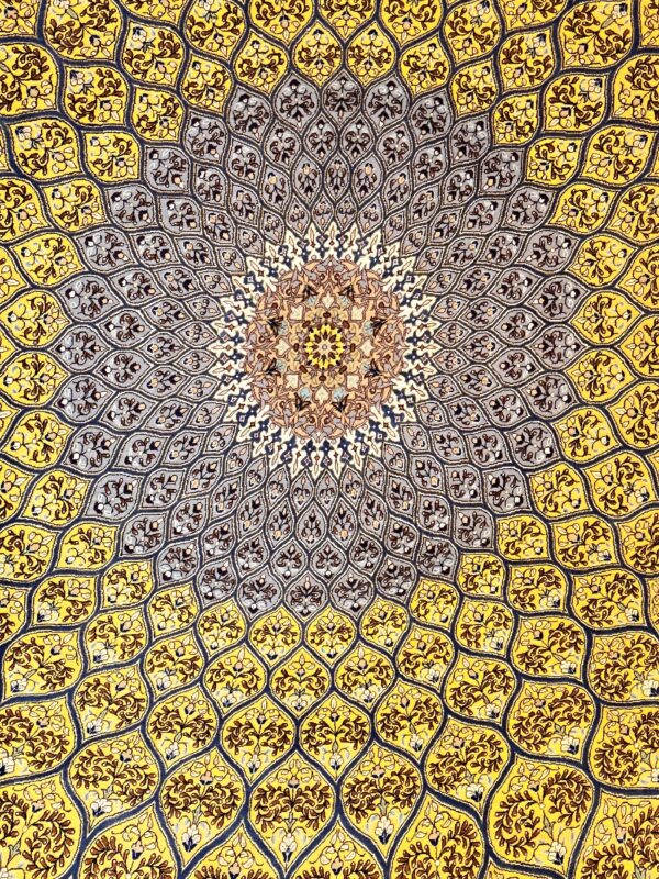 GHOM Silk Iran 200x300cm by master Mirmehdi - Image 5