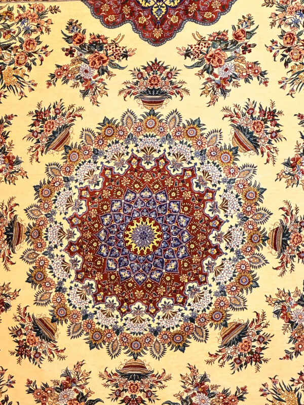 GHOM Silk Iran 200x300cm by master Naimi - Image 5