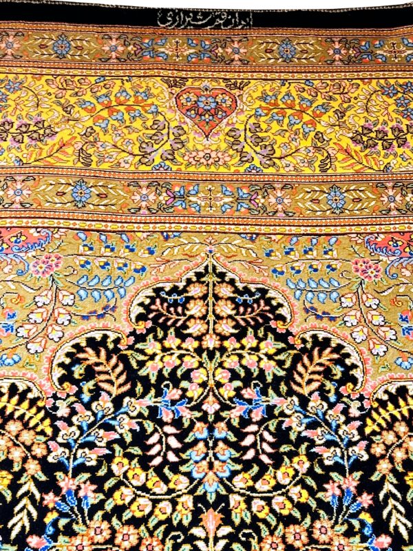 GHOM Silk Iran 200x300cm by master Shirazi - Image 6