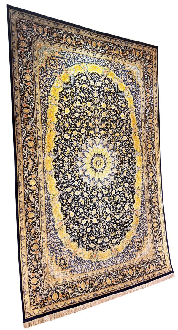 GHOM Silk Iran 200x300cm by master Babai - Image 2