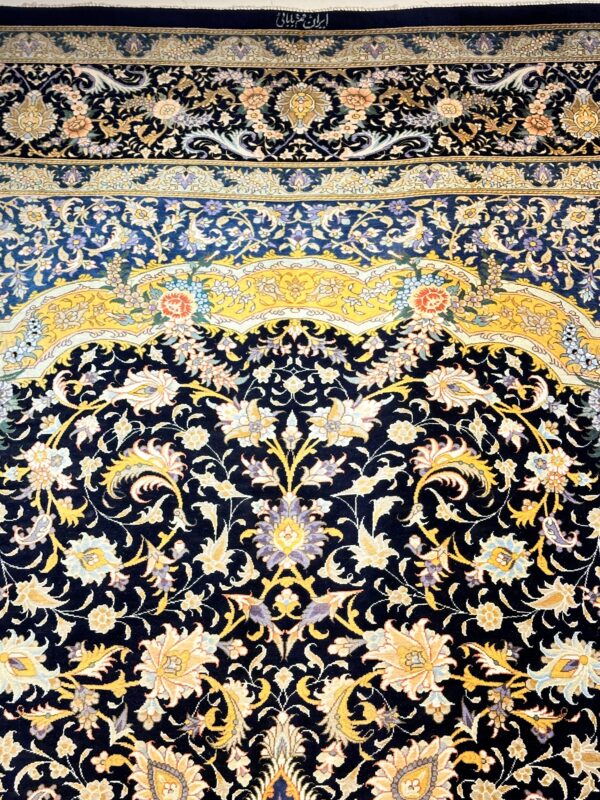 GHOM Silk Iran 200x300cm by master Babai - Image 4