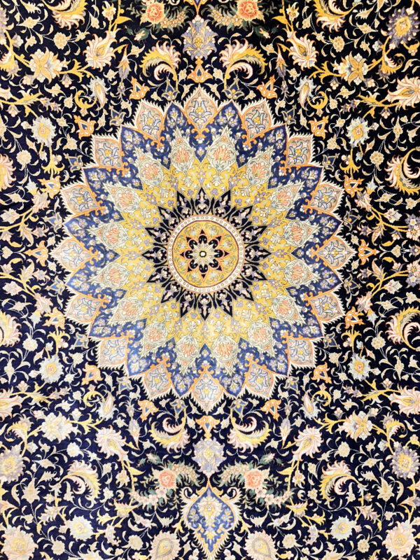 GHOM Silk Iran 200x300cm by master Babai - Image 6