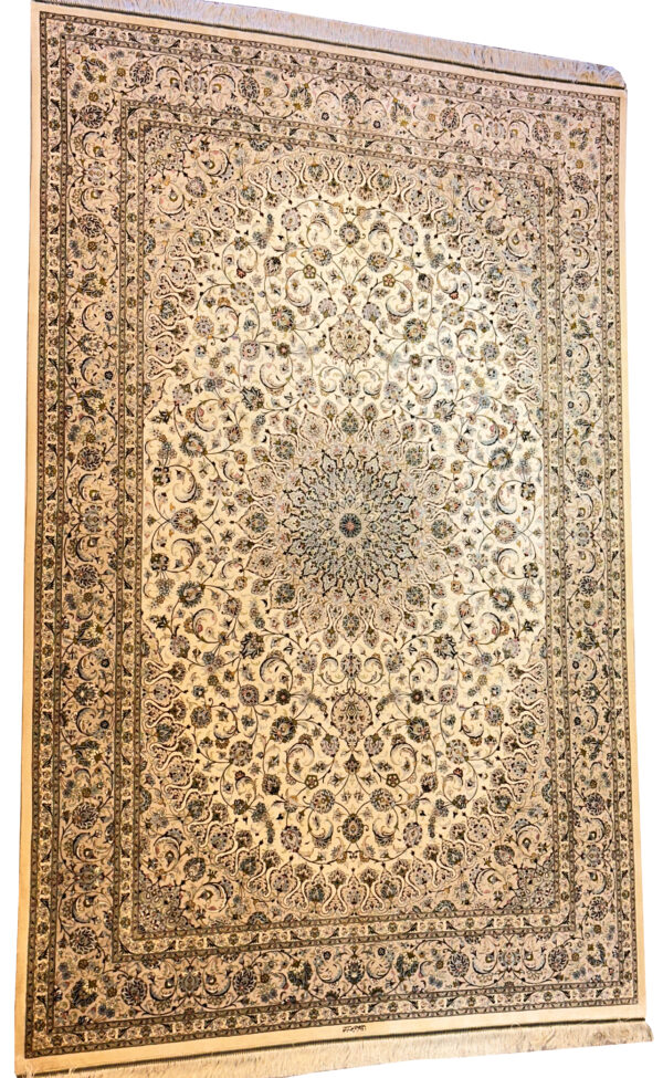 GHOM Silk Iran 200x300cm by master Modiri - Image 2