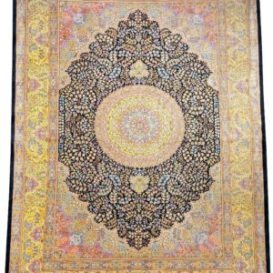 GHOM Silk Iran 200x300cm by master Shirazi